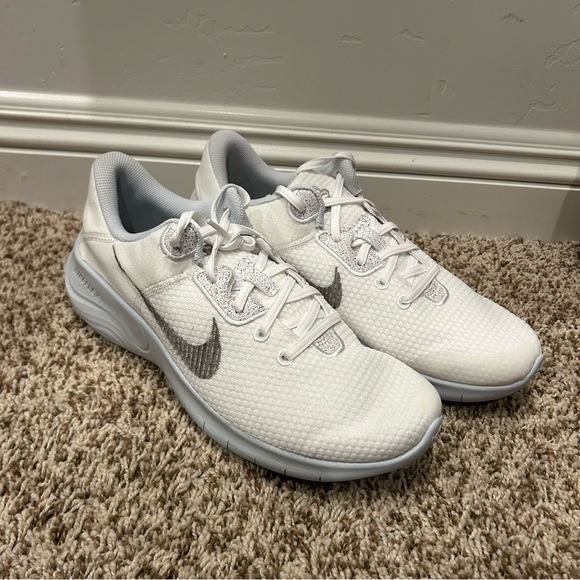 Nike Other - Nike Flex Men’s Running Shoes Size 12 | White & Silver | New in Box